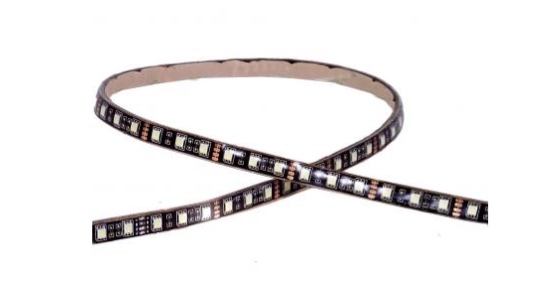 Maxxima MLS-1827Y 27-LED Amber Strip Light – 18 Inch, Self-Adhesive SMD5050